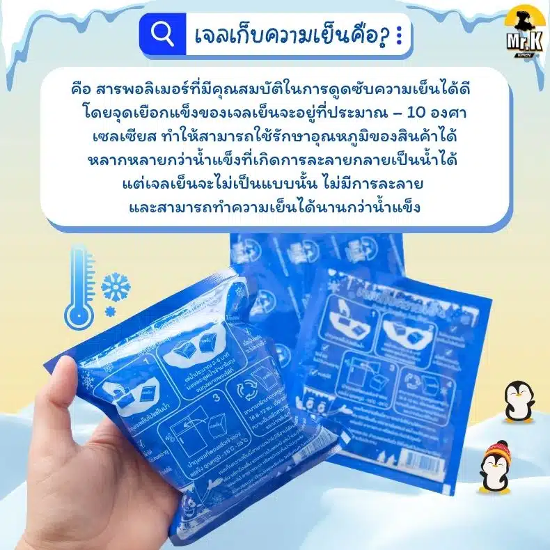 เจลเก็บความเย็น คืออะไร