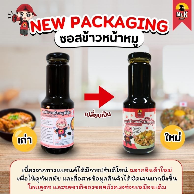 แจ้งปรับฉลากสินค้าใหม่